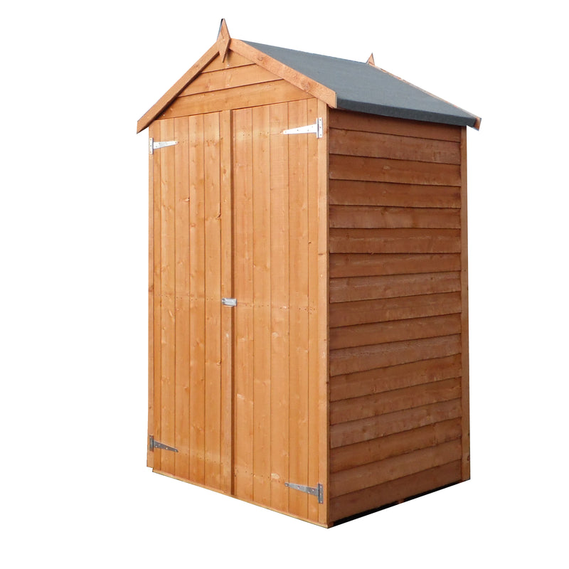 Shire Dip Treated Overlap Shed Double Door (4x3) OVED0403DOL-1AA 5060490130125 - Outside Store