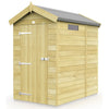 Total Sheds (4x5) Pressure Treated Apex Security Shed