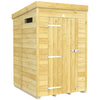 Total Sheds (4x5) Pressure Treated Pent Security Shed