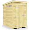 Total Sheds (4x6) Pressure Treated Pent Security Shed