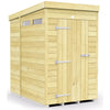 Total Sheds (4x7) Pressure Treated Pent Security Shed