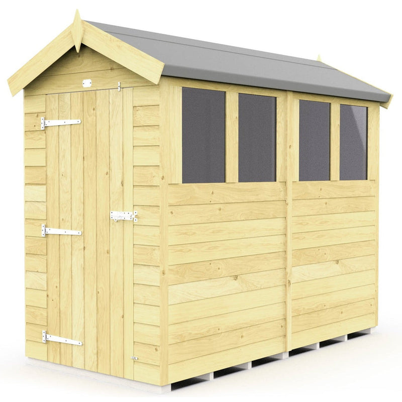Total Sheds (4x8) Pressure Treated Apex Shed