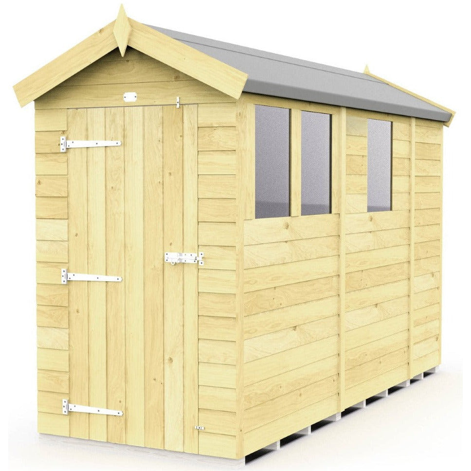 Total Sheds (4x9) Pressure Treated Apex Shed