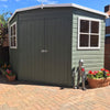 Shire Corner Shed Pressure Treated Shiplap Range Double Door (7x7) CNRS0707PSL-1AA 5060490130231 - Outside Store