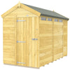 Total Sheds (5x10) Pressure Treated Apex Security Shed