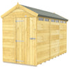 Total Sheds (5x12) Pressure Treated Apex Security Shed