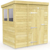 Total Sheds (5x4) Pressure Treated Pent Shed