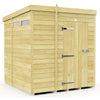 Total Sheds (5x6) Pressure Treated Pent Security Shed