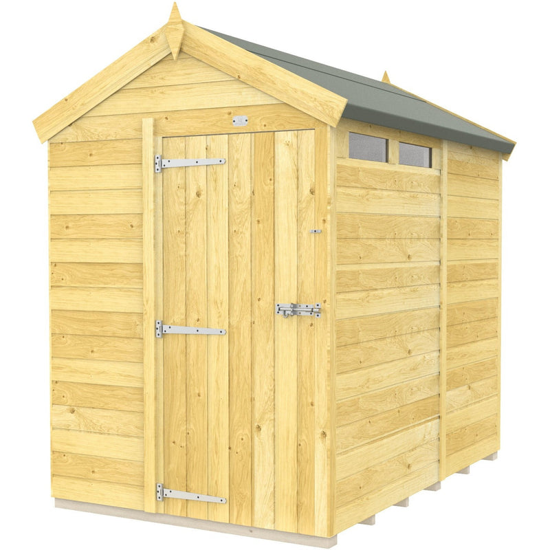 Total Sheds (5x7) Pressure Treated Apex Security Shed