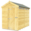 Total Sheds (5x8) Pressure Treated Apex Security Shed