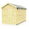 Total Sheds (6x12) Pressure Treated Apex Security Shed