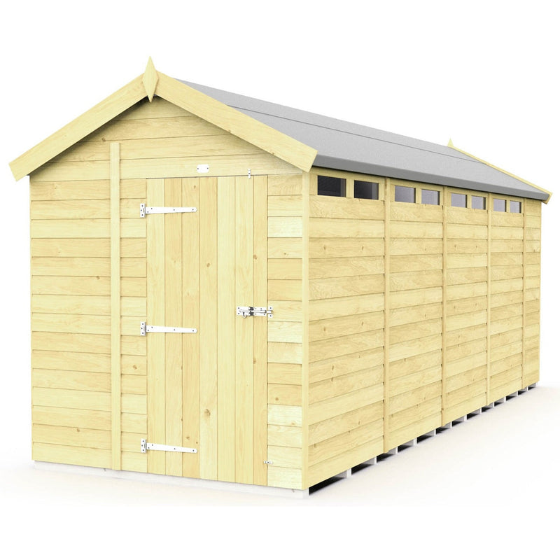 Total Sheds (6x19) Pressure Treated Apex Security Shed