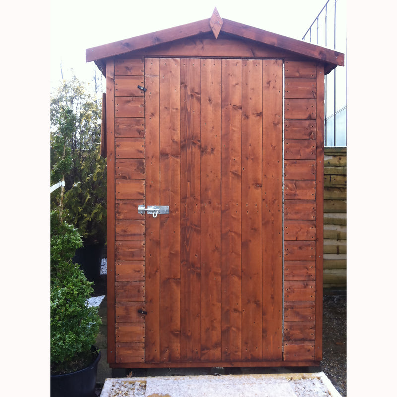 Shire Lewis Premium Shed Range  Single Door (6x4)  LEWI0604DSL-1AA 5060211117329 - Outside Store