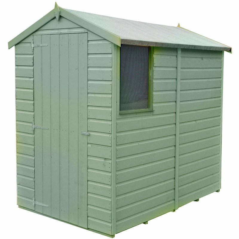 Shire Shetland Pressure Treated Shiplap Apex Range Shed  (6x4) SHET0604PSL-1AA  5060490131160 - Outside Store