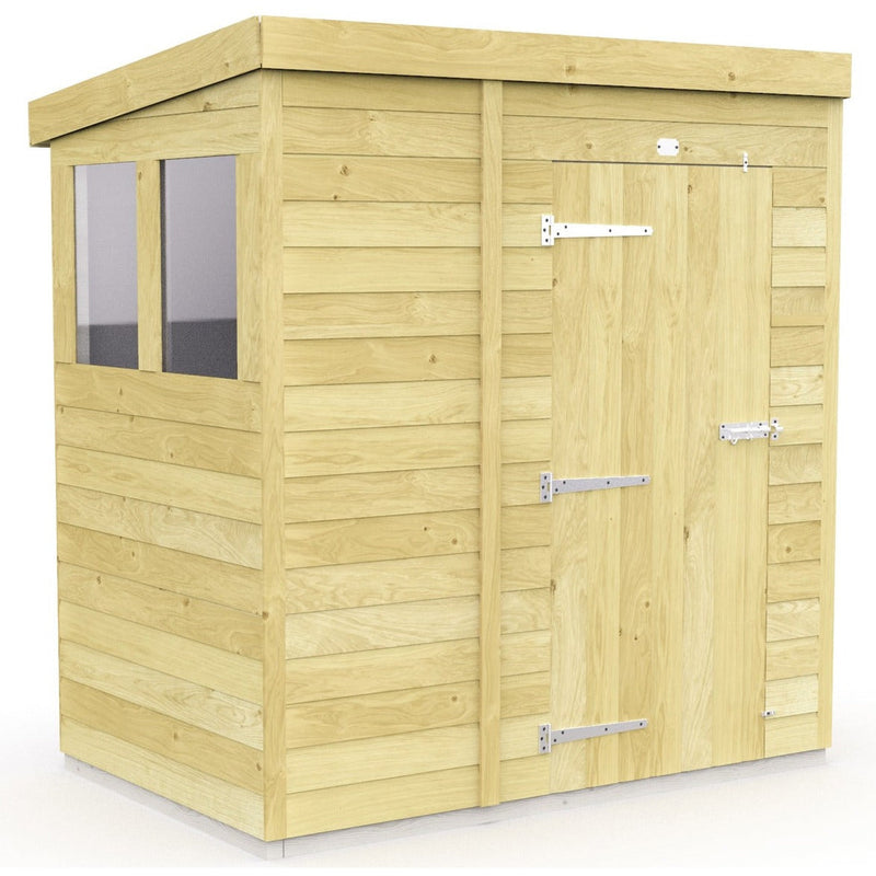 Total Sheds (6x4) Pressure Treated Pent Shed