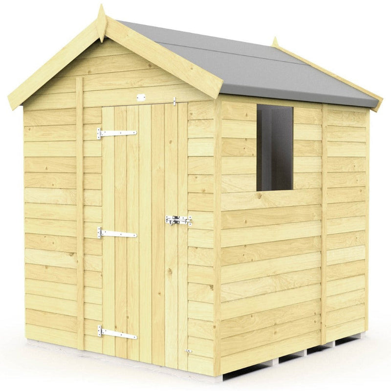 Total Sheds (6x5) Pressure Treated Apex Shed