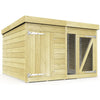 Total Sheds (6x6) Pressure Treated Dog Kennel and Run