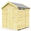 Total Sheds (6x7) Pressure Treated Apex Security Shed