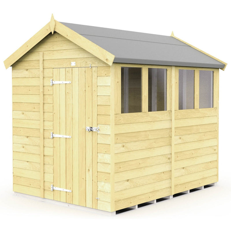 Total Sheds (6x8) Pressure Treated Apex Shed