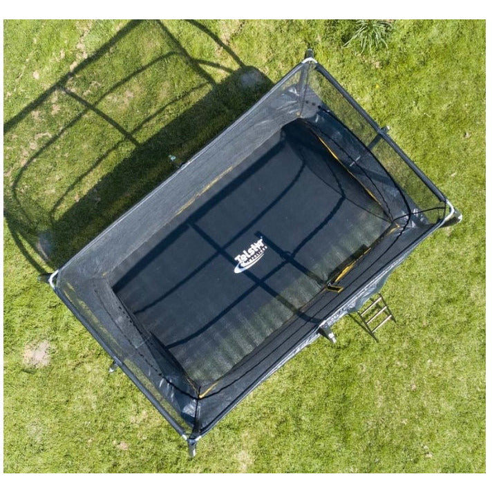 7.5ft x 10ft Telstar Trampolines Elite Rectangle Trampoline Package (Includes Cover and Ladder)