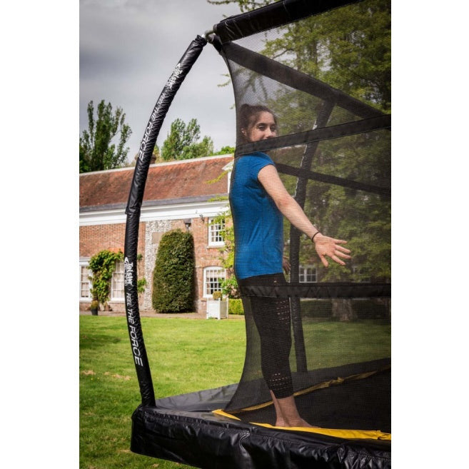 7.5ft x 10ft Telstar Trampolines Elite Rectangle Trampoline Package (Includes Cover and Ladder)