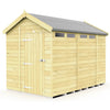 Total Sheds (7x10) Pressure Treated Apex Security Shed