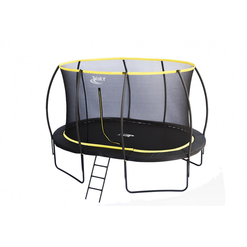 7ft x 10ft Oval Telstar Orbit Trampoline And Enclosure Package