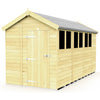 Total Sheds (7x14) Pressure Treated Apex Shed