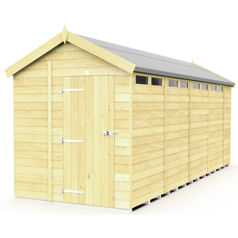 Total Sheds (7x19) Pressure Treated Apex Security Shed