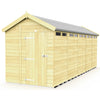 Total Sheds (7x20) Pressure Treated Apex Security Shed