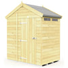 Total Sheds (7x4) Pressure Treated Apex Security Shed