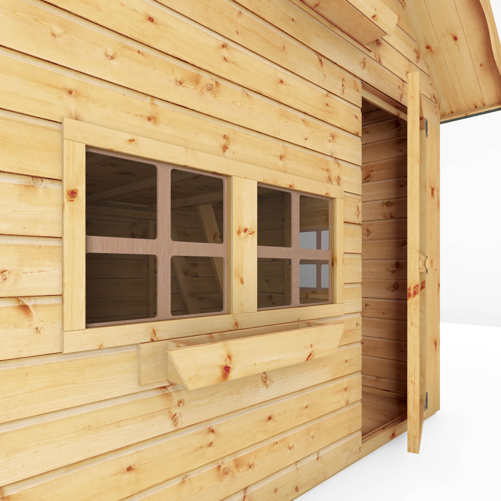 Mercia Double Storey Swiss Cottage (7x5) (SI-002-001-0109 - EAN 5029442006833)