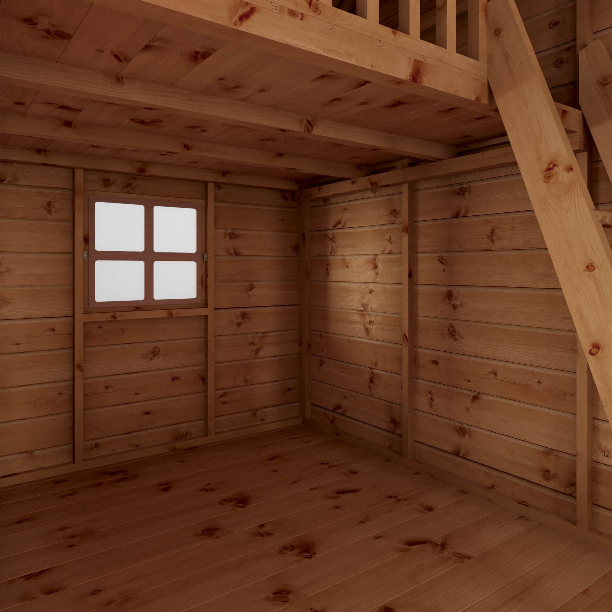 Mercia Double Storey Swiss Cottage (7x5) (SI-002-001-0109 - EAN 5029442006833)