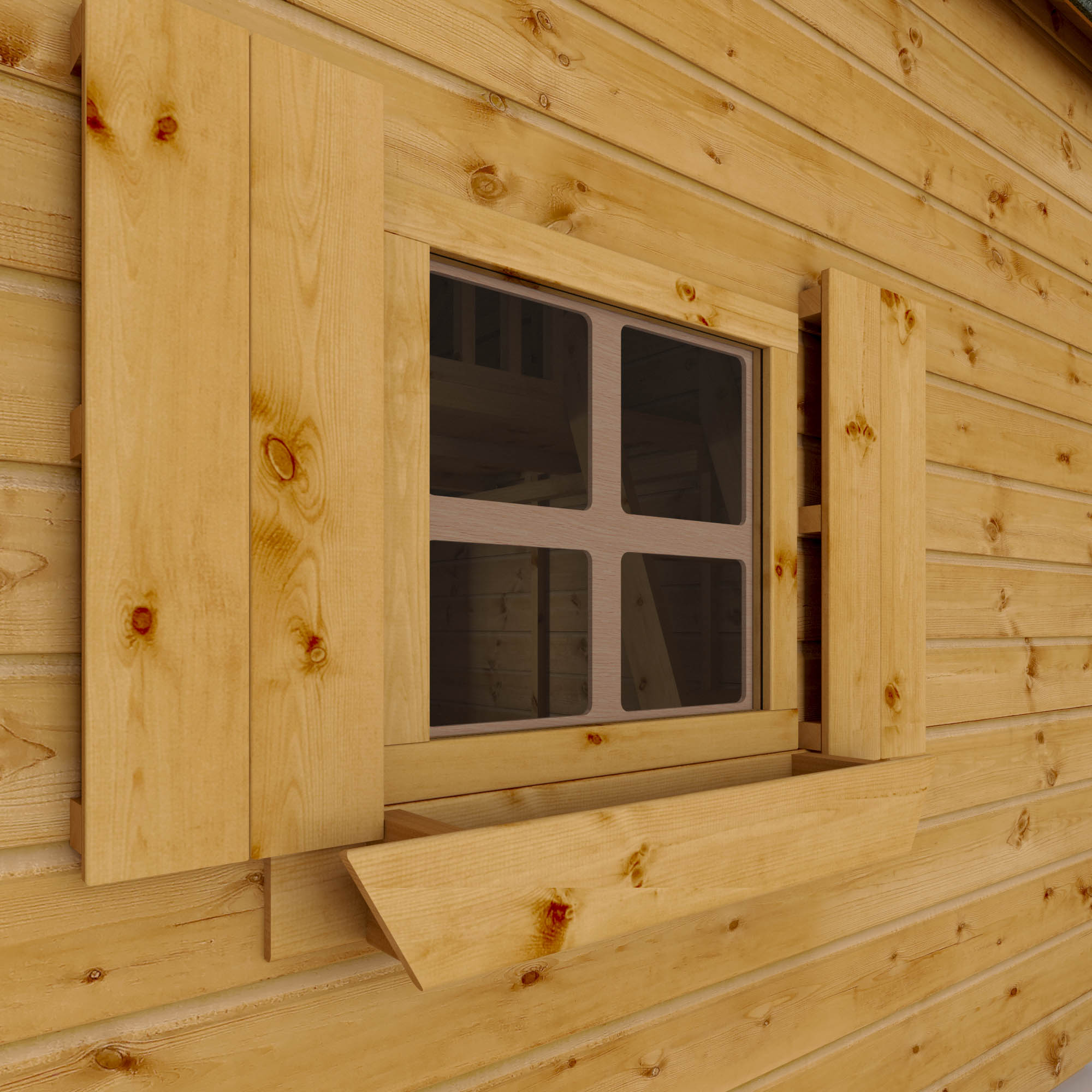 Mercia Double Storey Swiss Cottage (7x5) (SI-002-001-0109 - EAN 5029442006833)