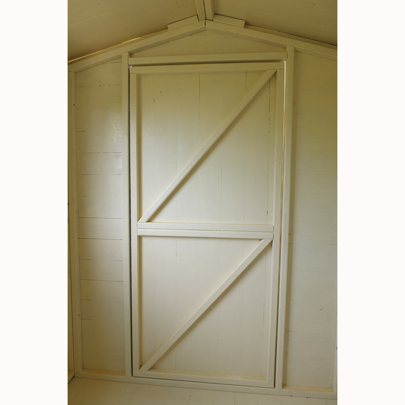 Shire Lewis Premium Shed Range Single Door (7x5) LEWI0705DSL-1AA 5060211117336 - Outside Store