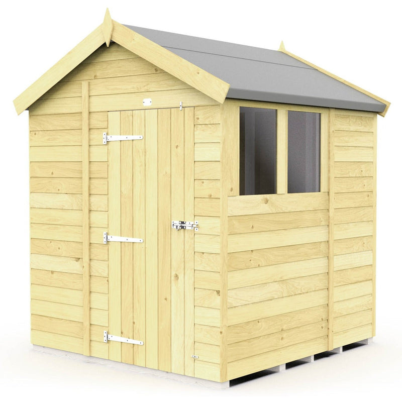 Total Sheds (7x6) Pressure Treated Apex Shed