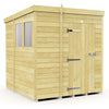 Total Sheds (7x6) Pressure Treated Pent Shed