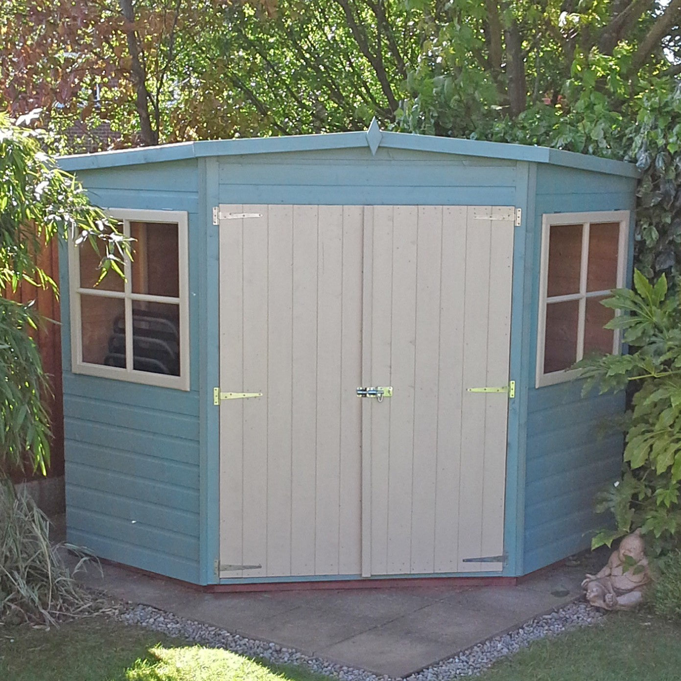 Shire Corner Shed Premium (10x10) CNRS1010DSL-1AA 5019804101009 - Outside Store