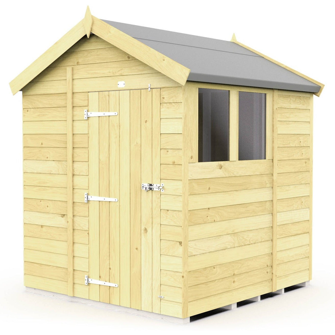 Total Sheds (7x7) Pressure Treated Apex Shed