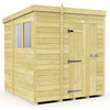 Total Sheds (7x7) Pressure Treated Pent Shed