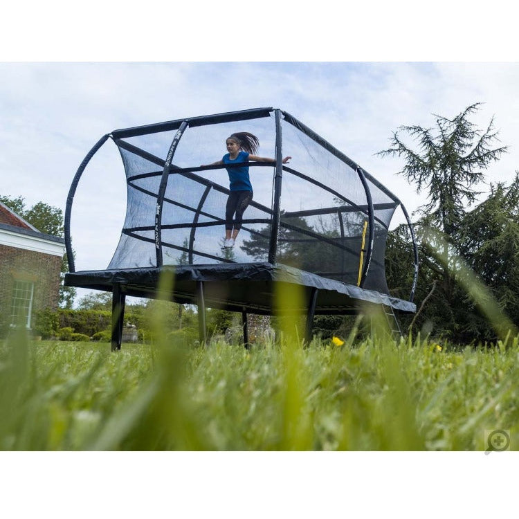 8ft x 12ft Telstar ELITE Rectangle Trampoline Package (Includes Cover and Ladder)