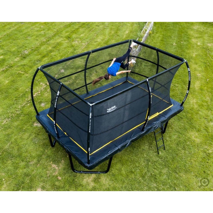 8ft x 12ft Telstar ELITE Rectangle Trampoline Package (Includes Cover and Ladder)