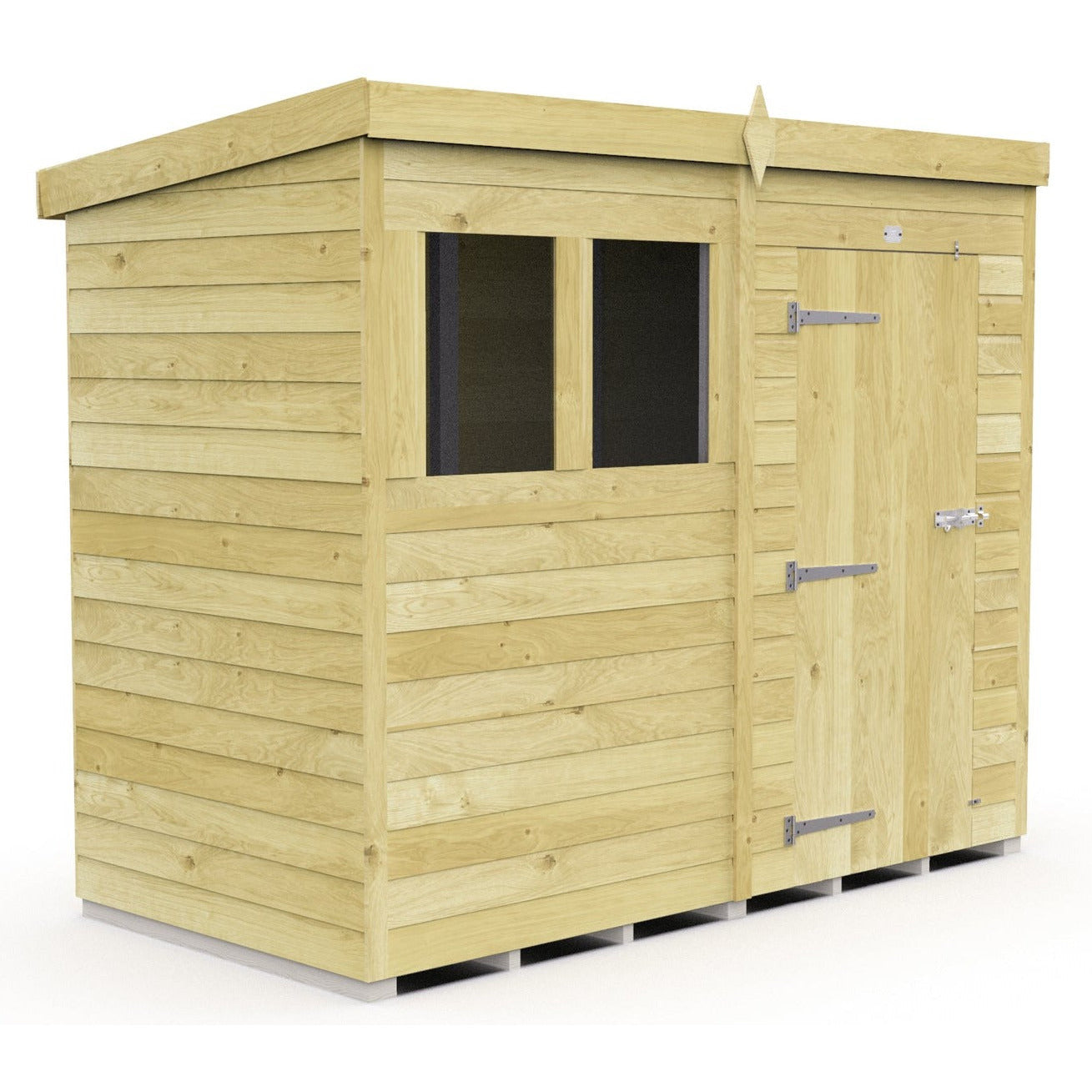 Total Sheds (8x4) Pressure Treated Pent Shed