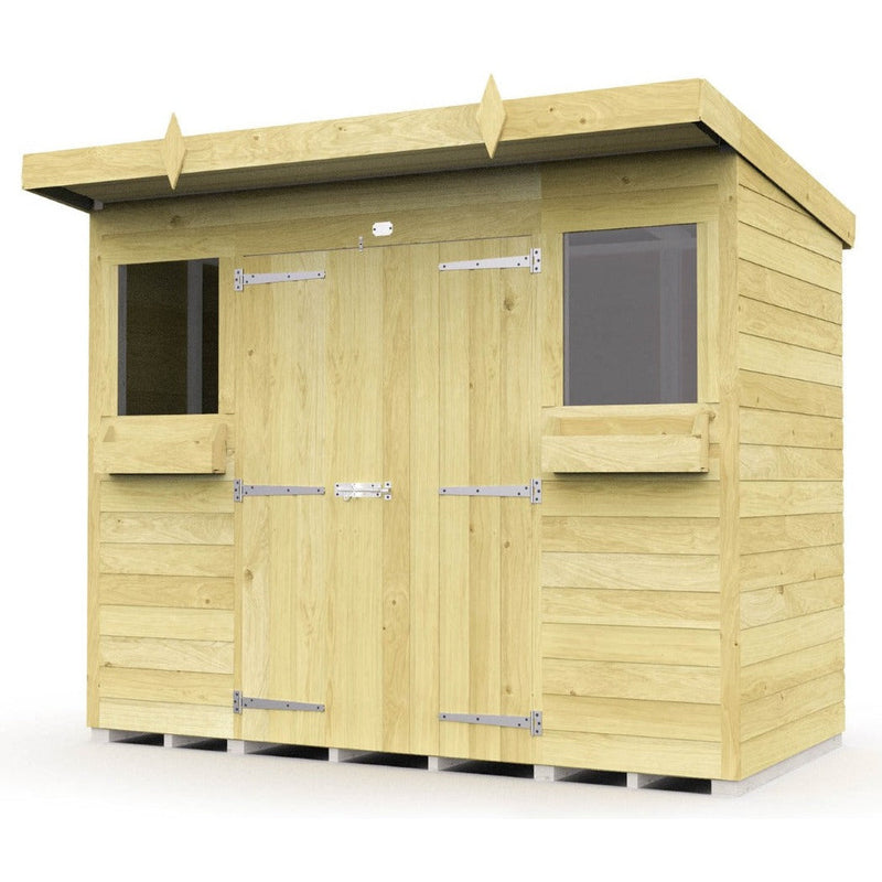 Total Sheds (8x4) Pressure Treated Pent Summer Shed