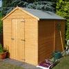 Shire Durham Shed Single Door (8x6) DURH0806DSL-1AA 5060437981759 - Outside Store