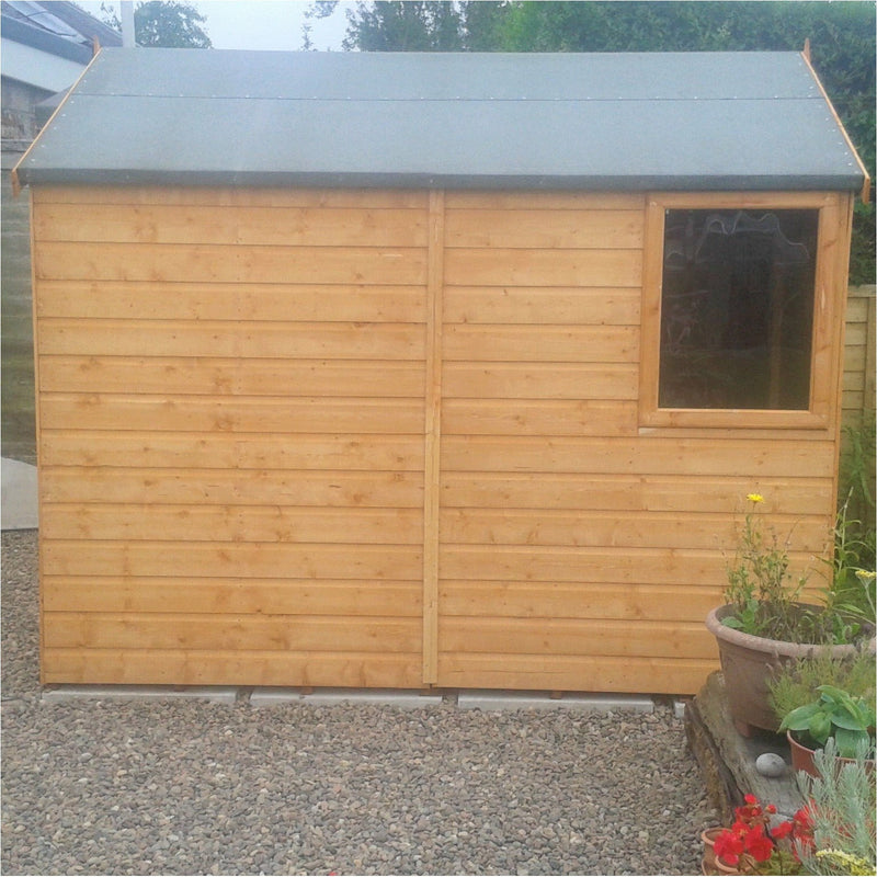 Shire Durham Shed Single Door (8x6) DURH0806DSL-1AA 5060437981759 - Outside Store