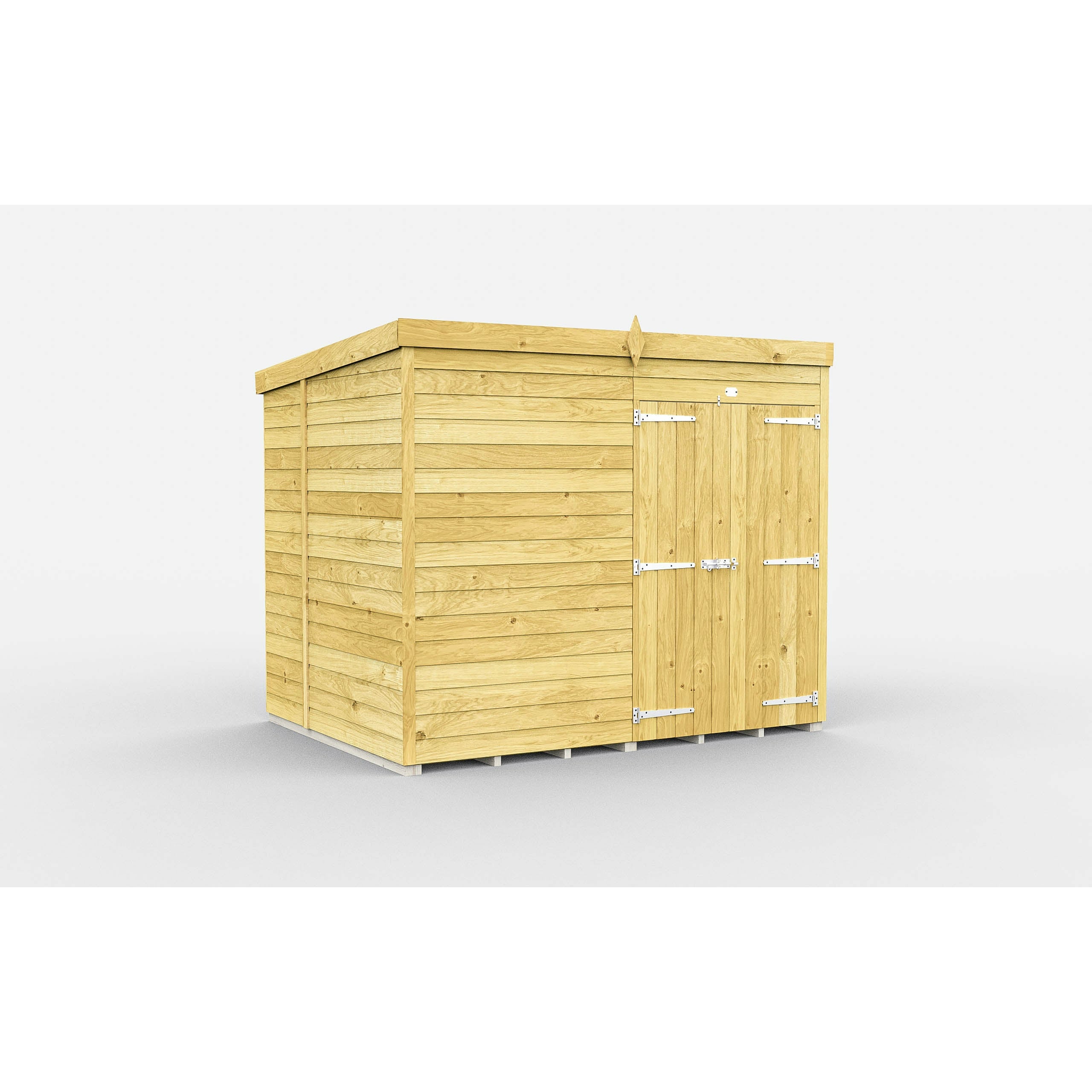 Total Sheds (8x6) Pressure Treated Pent Shed