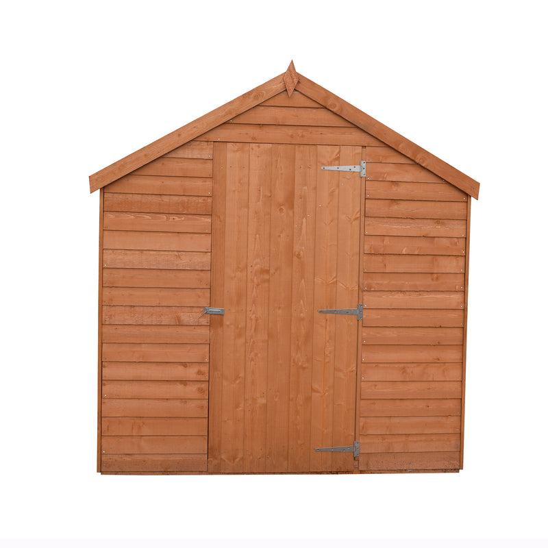 Shire Dip Treated Overlap Value Shed Single Door (8x6) OVEV0806DOL-1AA 5060490131702 - Outside Store