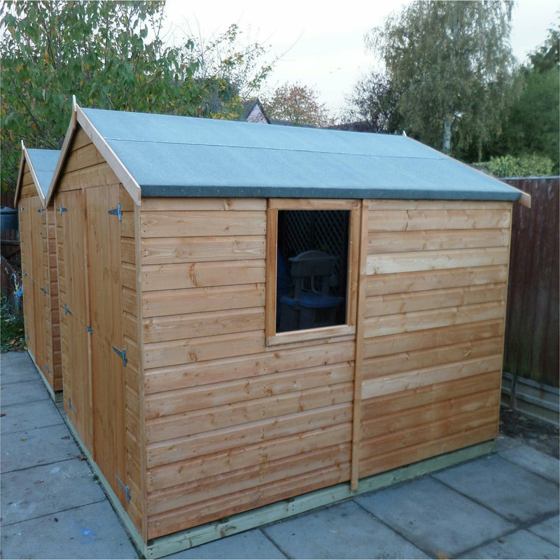 Shire Warwick Shed Double Door (8x6) WARW0806DSL-1AA 5060737981766 - Outside Store