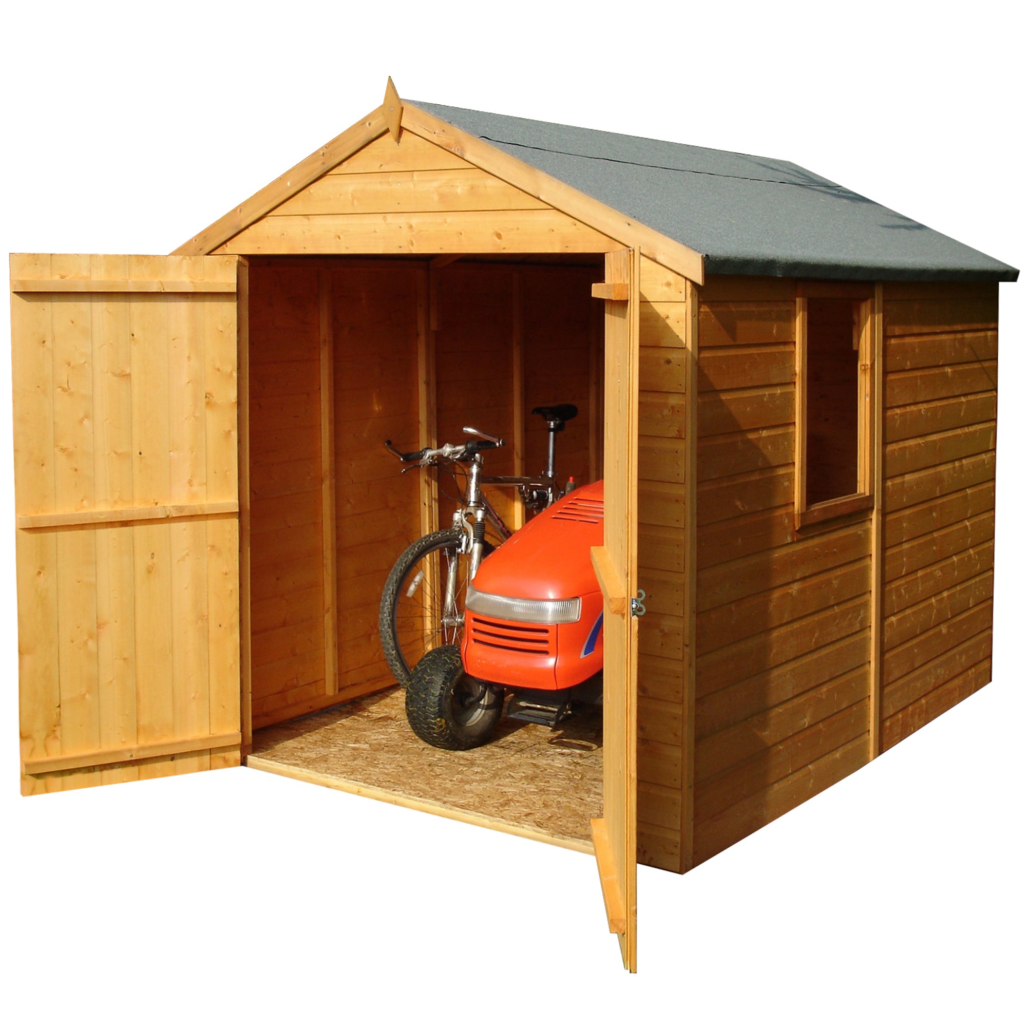 Shire Warwick Shed Double Door (8x6) WARW0806DSL-1AA 5060737981766 - Outside Store